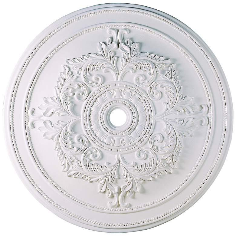 Image 1 Pascola 60 inch Wide White Ceiling Medallion