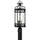 Paseo 23 1/4" High Matte Black Outdoor Post Light