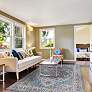 Thumbnail1 of Pasha 8' x 10' Navy Area Rug