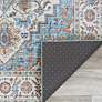 Thumbnail4 of Pasha 8' x 10' Navy Area Rug more views