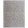 Pasha Distressed Indoor Ivory Area Rug 39M6F 6'-7" x 9'-6"