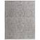 Pasha Distressed Indoor Ivory Area Rug 39M6F 6'-7" x 9'-6"