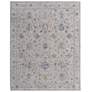 Pasha Floral & Botanical Indoor Ivory Area Rug 39M7F 5' x 7'-6"