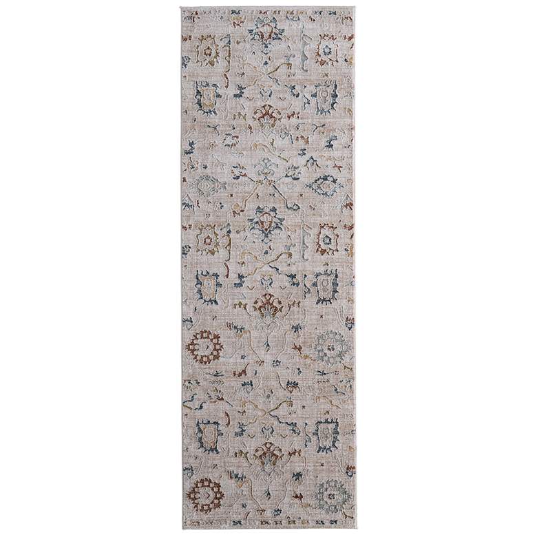 Image 1 Pasha Floral & Botanical Indoor Ivory Area Rug 39M8F 2'-6" x 7'-3"