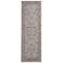 Pasha Ikat Indoor Ivory Area Rug 39M4F 2'-6" x 7'-3"