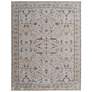 Pasha Ikat Indoor Ivory Area Rug 39M4F 5' x 7'-6"