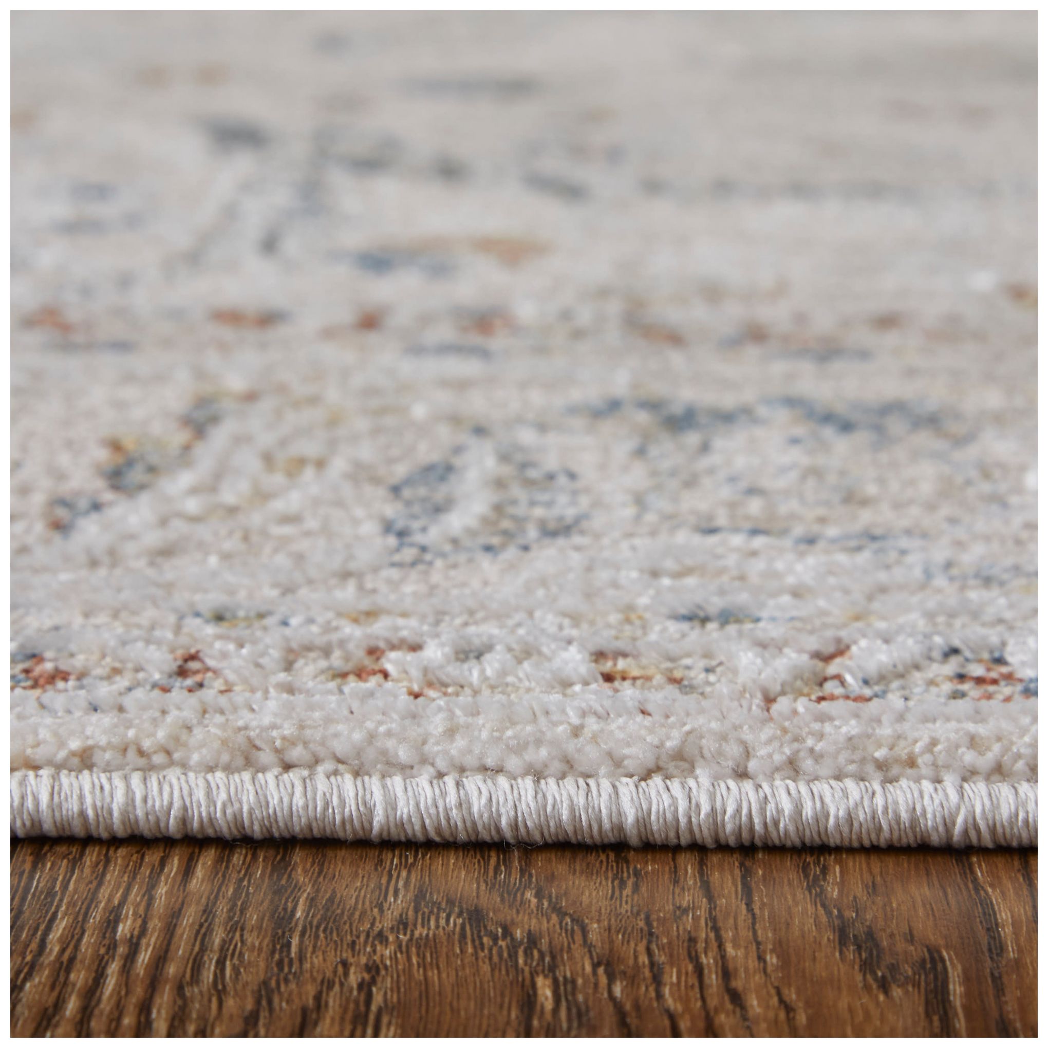 Pasha Ikat Indoor Ivory Area Rug 39M4F 7'-10" x 10'-3"