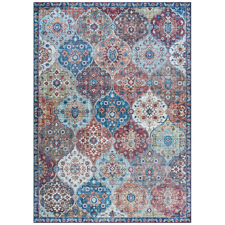 Image 2 Pasha Lola 5&#39;x8&#39; Multi-Color Indoor Area Rug