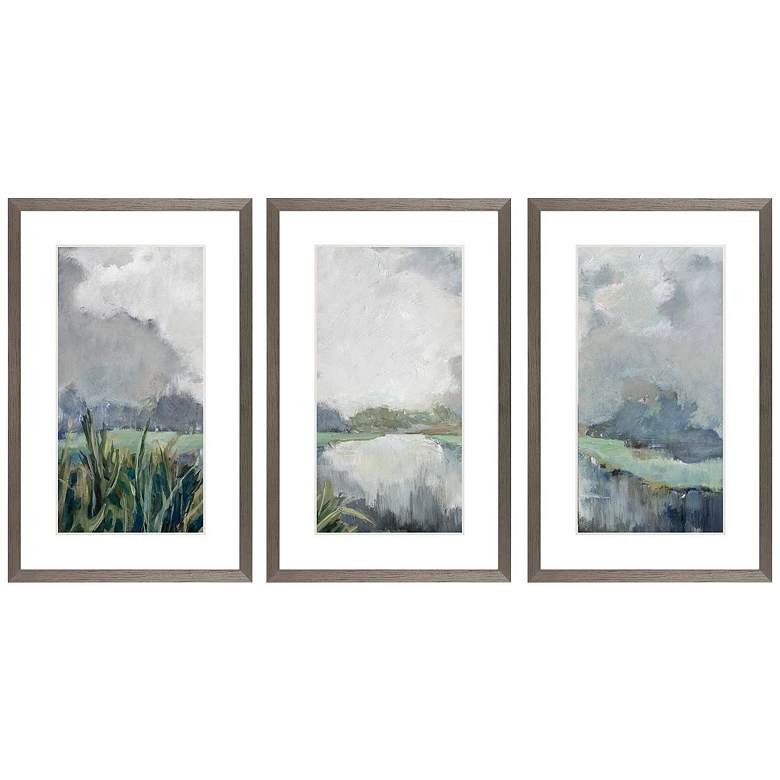 Image 1 Passage 20"W x 32"H Framed Art Set of 3
