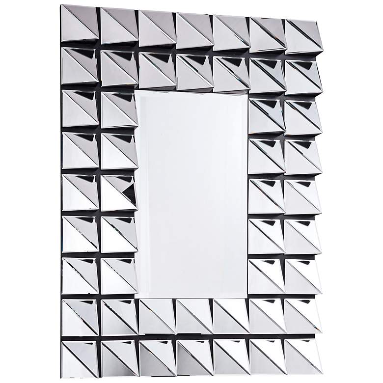 Image 1 Passino Black 42 1/4 inch x 54 1/2 inch Wall Mirror