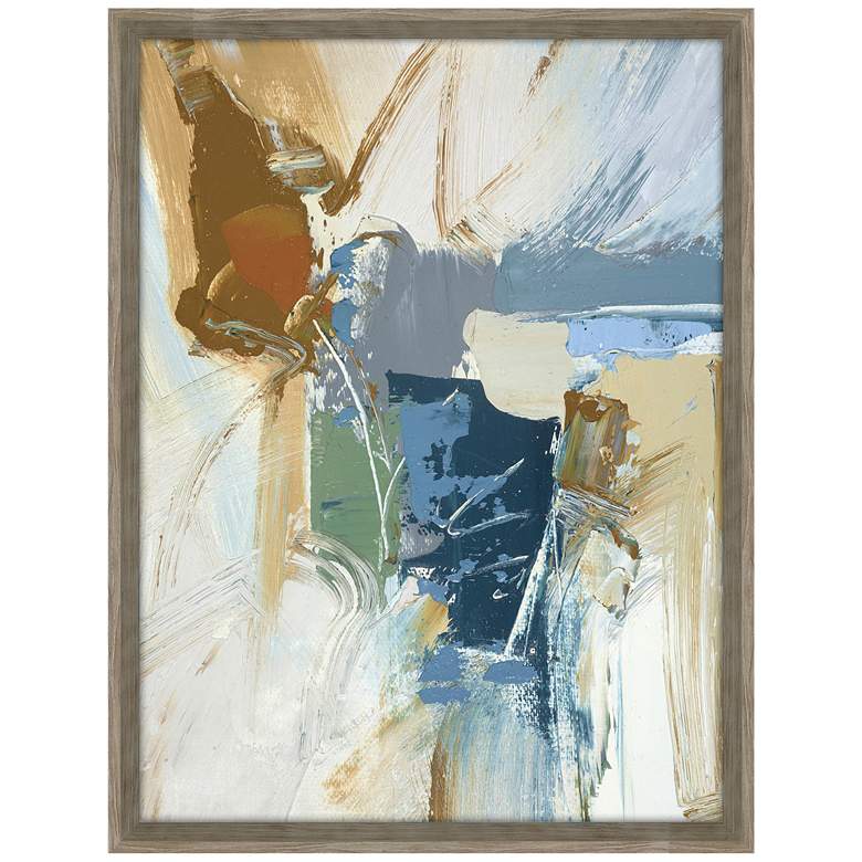 Image 1 Passion 1 40" High Abstract Giclee Framed Wall Art
