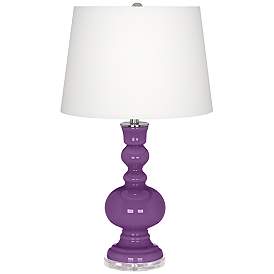 Image2 of Passionate Purple Apothecary Table Lamp