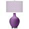 Passionate Purple Diamonds Ovo Table Lamp