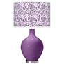 Passionate Purple Gardenia Ovo Table Lamp