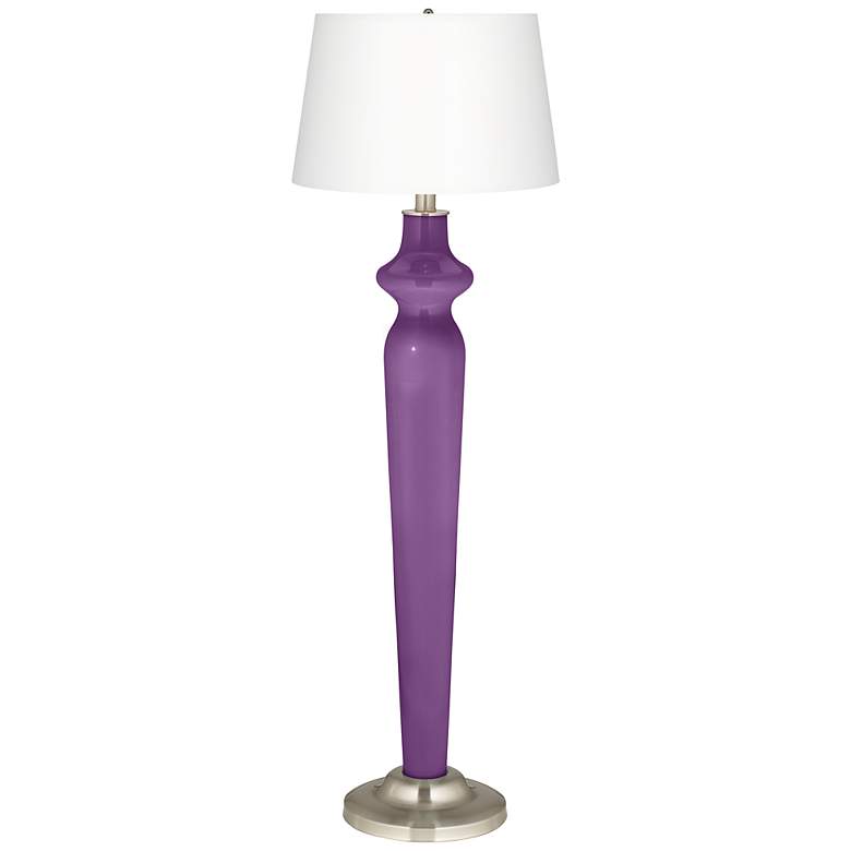 Image 1 Passionate Purple Lido Floor Lamp