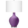 Passionate Purple Ovo Table Lamp in scene
