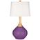 Passionate Purple Wexler Table Lamp with Dimmer