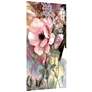 Pastel Fleur II 72" High Printed Tempered Glass Wall Art