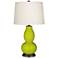 Pastel Green Double Gourd Table Lamp