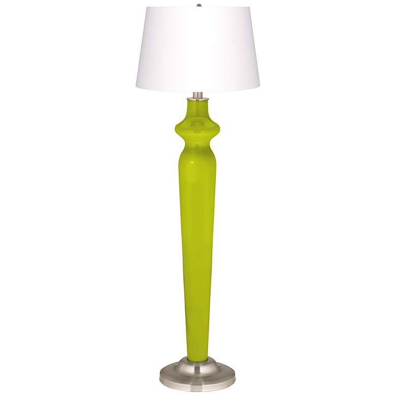 Image 1 Pastel Green Lido Floor Lamp