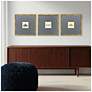 4_Pastel Moths I 17"W x 17"H Framed Art Set of 3 more views