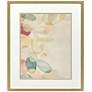 1_Pastel River Rock I 30"W x 36"H Framed Art