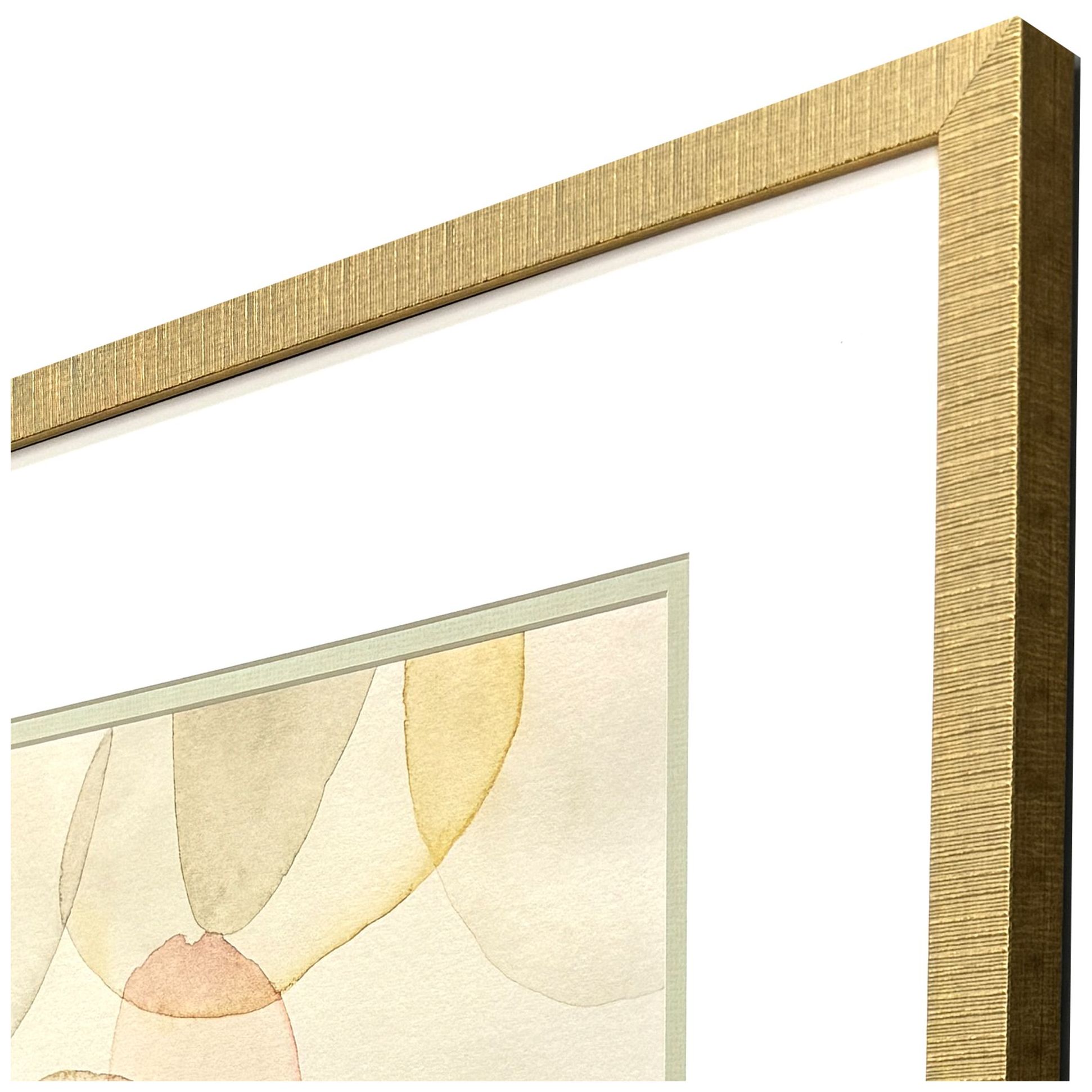 Image 3 Pastel River Rock I 30"W x 36"H Framed Art more views