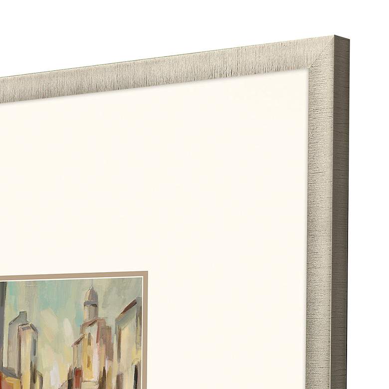 Image 2 Pastel Street I 35" Square Giclee Framed Wall Art more views