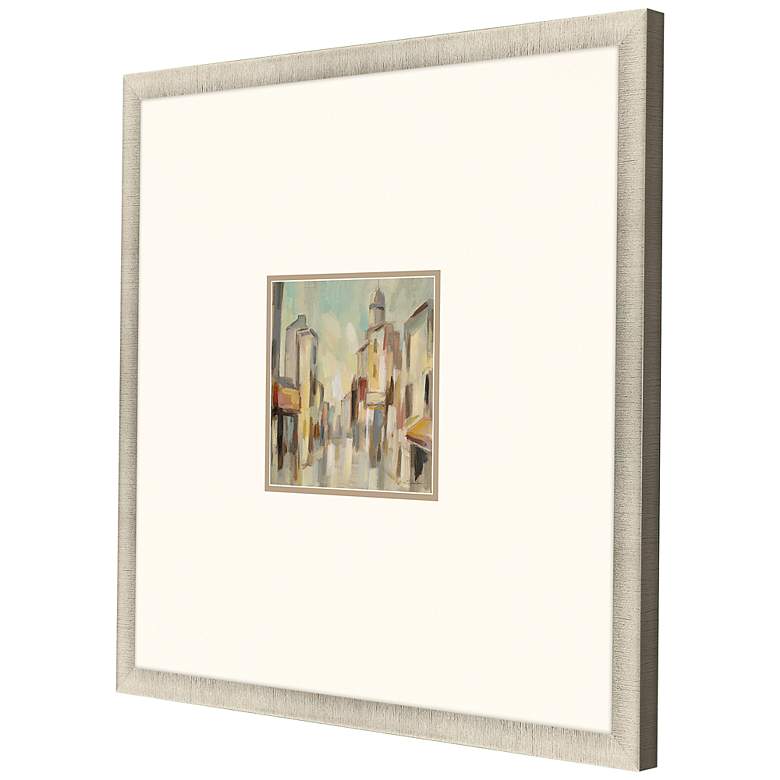 Image 3 Pastel Street I 35" Square Giclee Framed Wall Art more views