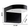 4_Pastore - 6-Light Ceiling Light - Grey and Cappuccino Shades more views