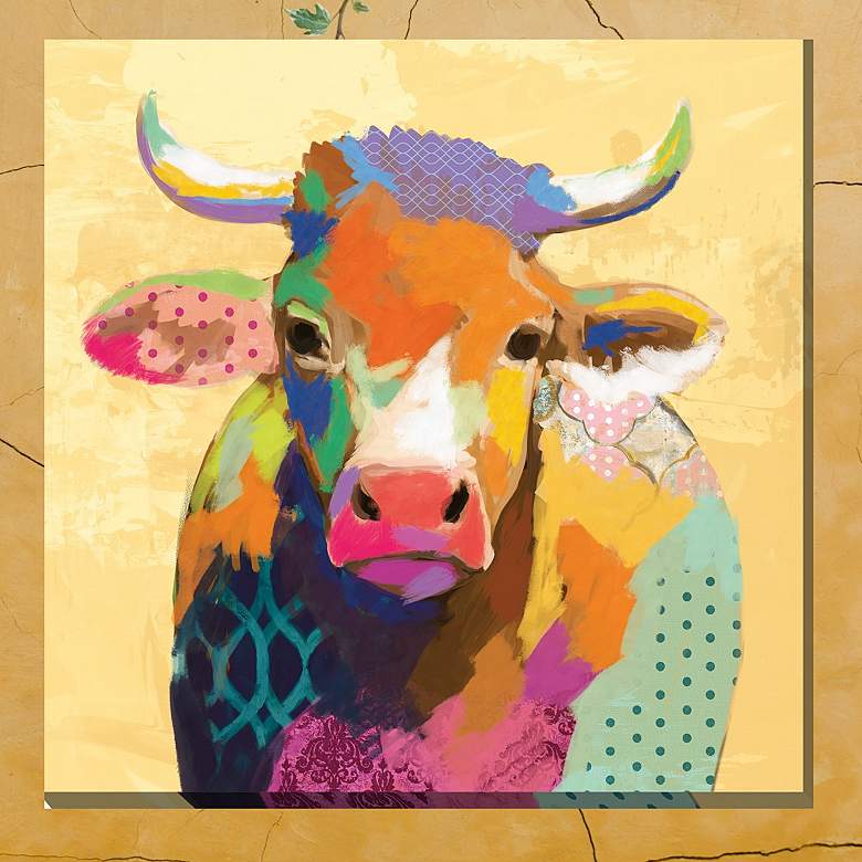 Image 1 Patches 24" Square Outdoor Canvas Wall Art