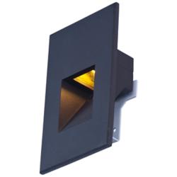 Path 1-Light 3" Wide Black Outdoor Pathway Light