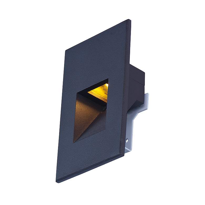 Image 2 Path 1-Light 3" Wide Black Outdoor Pathway Light more views