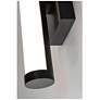 3_Path 24" High Black LED Outdoor Sconce with Frosted White Acrylic Shade more views