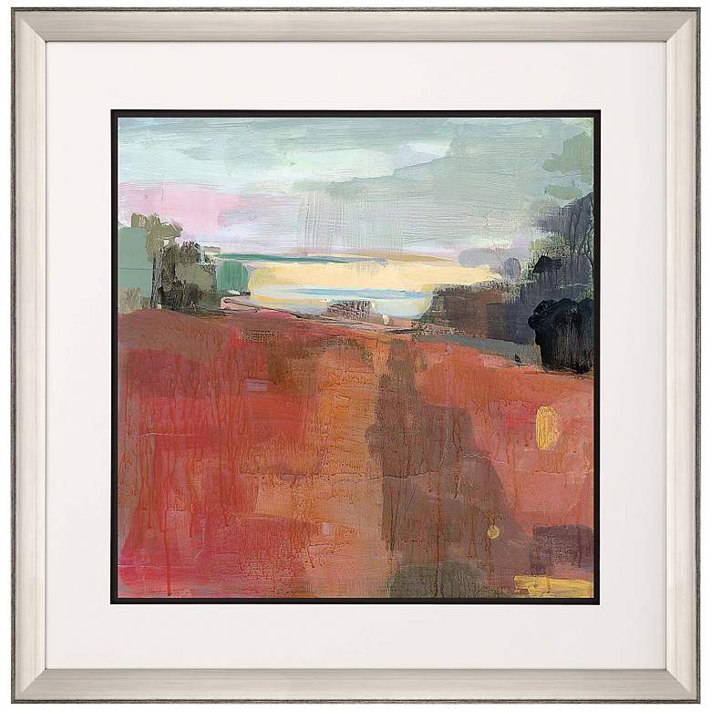 Image 3 Path to the River 42 inch Square Giclee Framed Wall Art