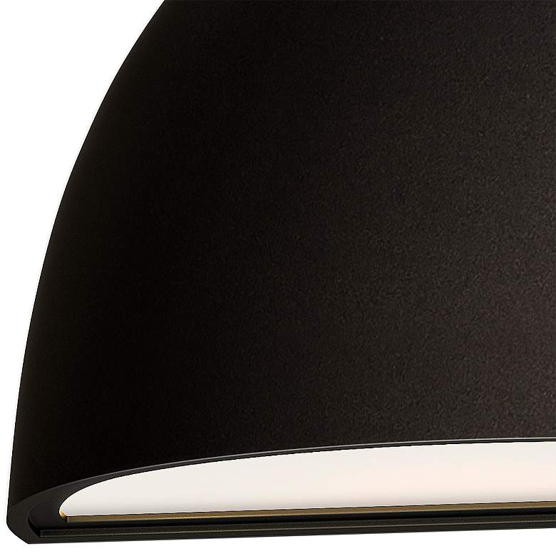 Image 2 Pathfinder 4 1/2"H Bronze Photocell LED Outdoor Wall Light more views