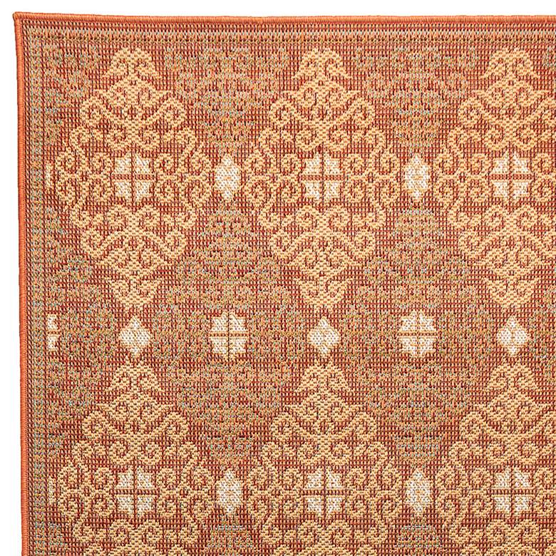 Image 2 Patio Suzani Diamonds 606424 4'10"x7'6" Red Outdoor Area more views
