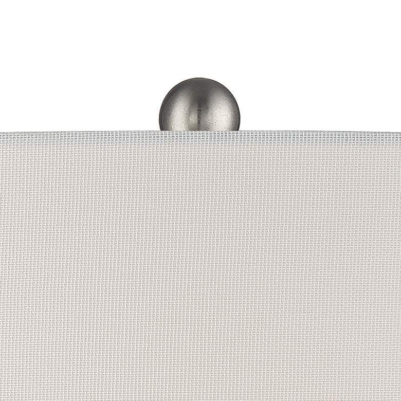 Image 3 Patrick Gray and Whitewash Modern Ceramic Table Lamp by 360 Lighting more views