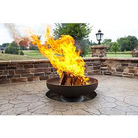 Image2 of Patriot 30" Wide Wood Burning Fire Pit more views