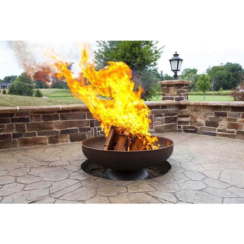 Image 2 Patriot 30" Wide Wood Burning Fire Pit more views