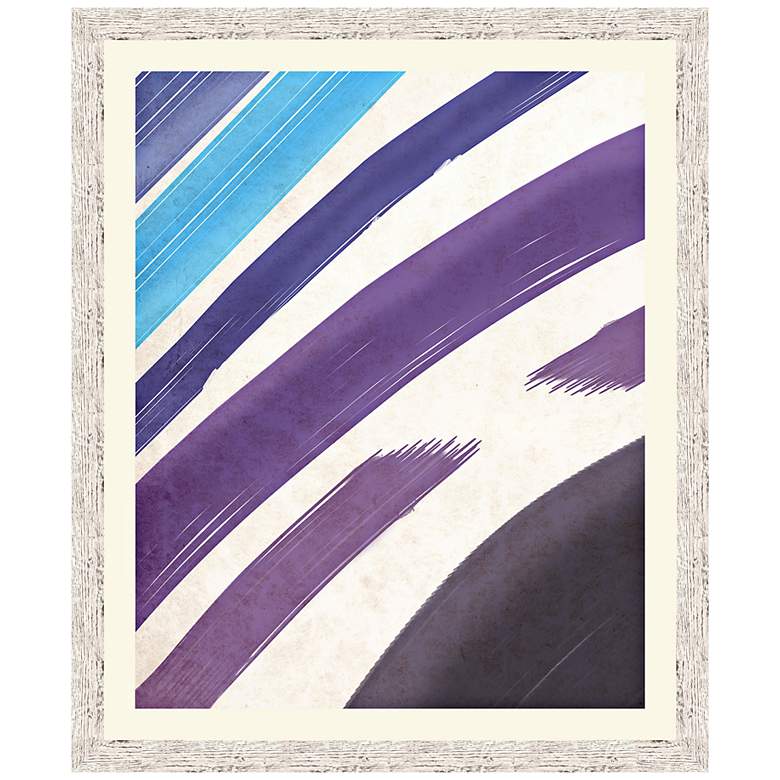 Image 1 Pattern Play Strokes III 26" High Framed Wall Art