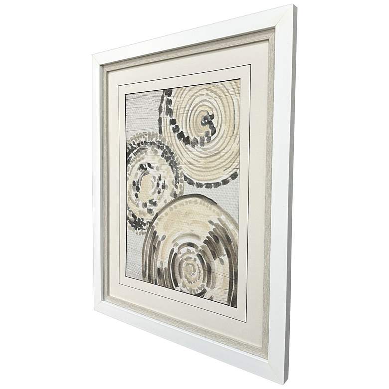 Image 2 Patterned Baskets I 26"W x 32"H Framed Art more views