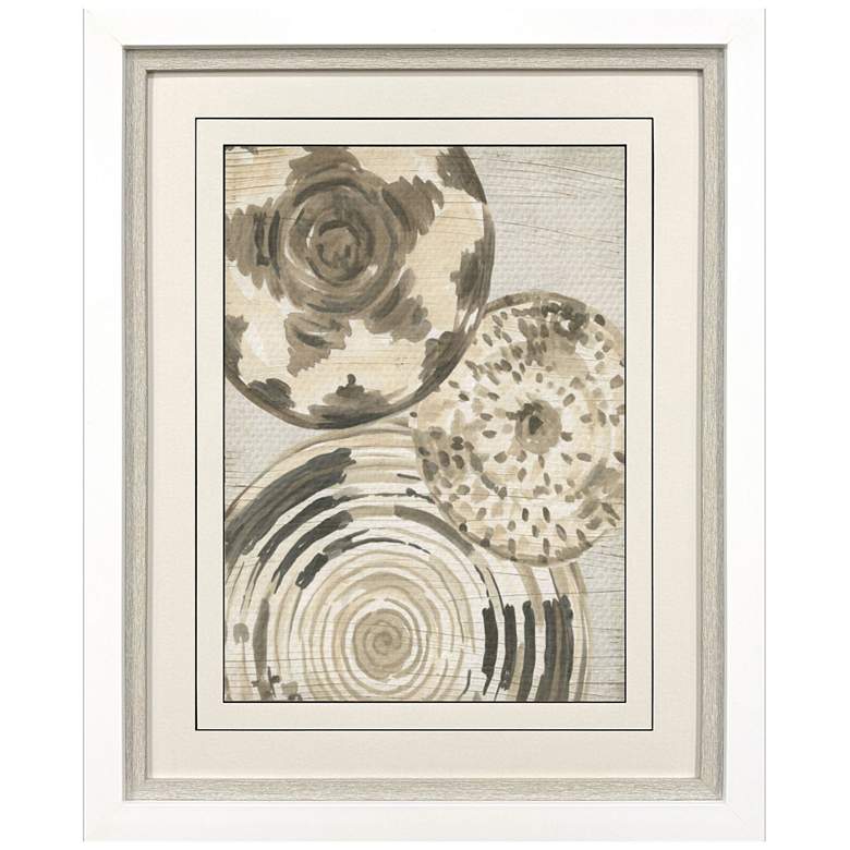Image 1 Patterned Baskets II 26"W x 32"H Framed Art