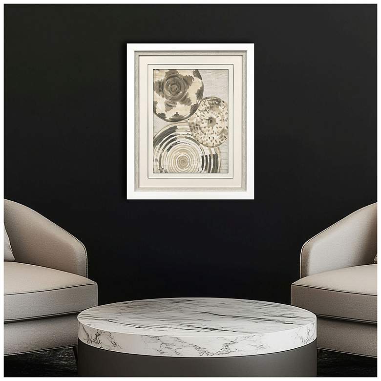 Image 4 Patterned Baskets II 26"W x 32"H Framed Art more views