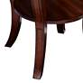 Patterson II Americana 26" Wide Cherry Wood Round End Table