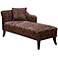 Patterson Tiger Chenille Chaise
