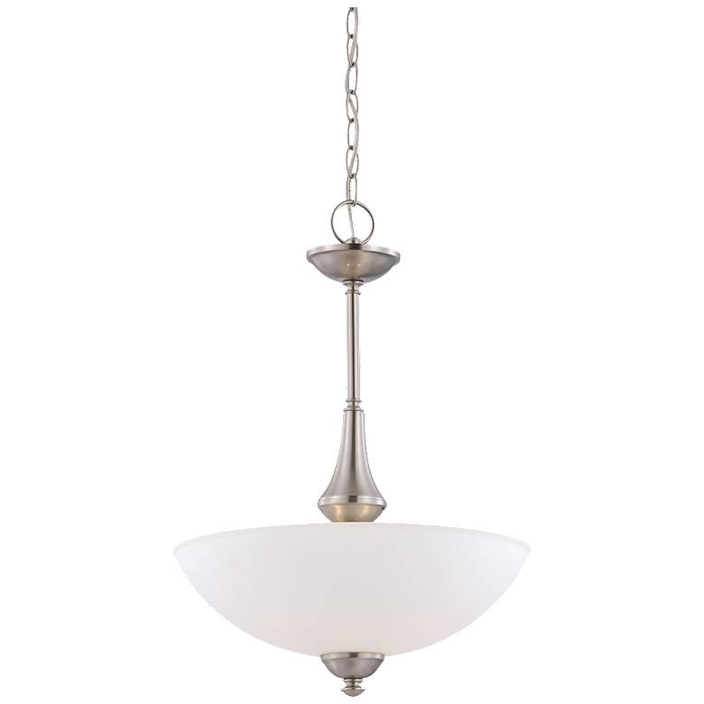 Image 1 Patton; 3 Light; Pendant with Frosted Glass