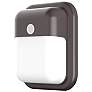 1_Patton 7.75" High Bronze Outdoor LED Sconce