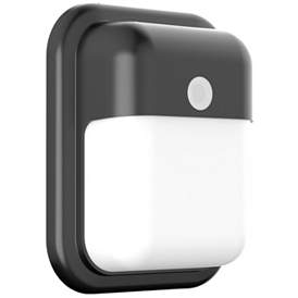 Image1 of Patton 7.75" High Black LED Outdoor Sconce
