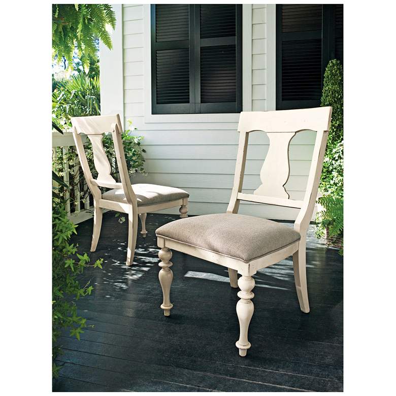 Image 1 Paula Deen Home Linen Wood Side Chair